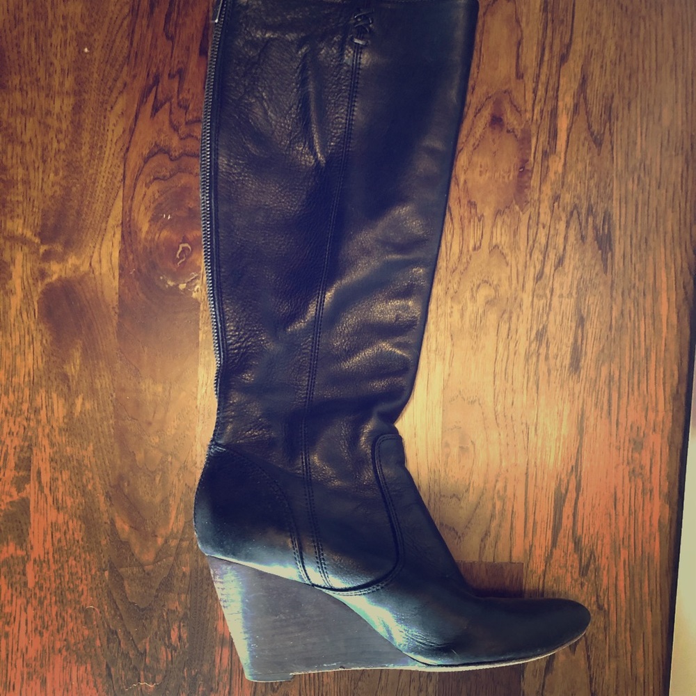 Frye wedge boots